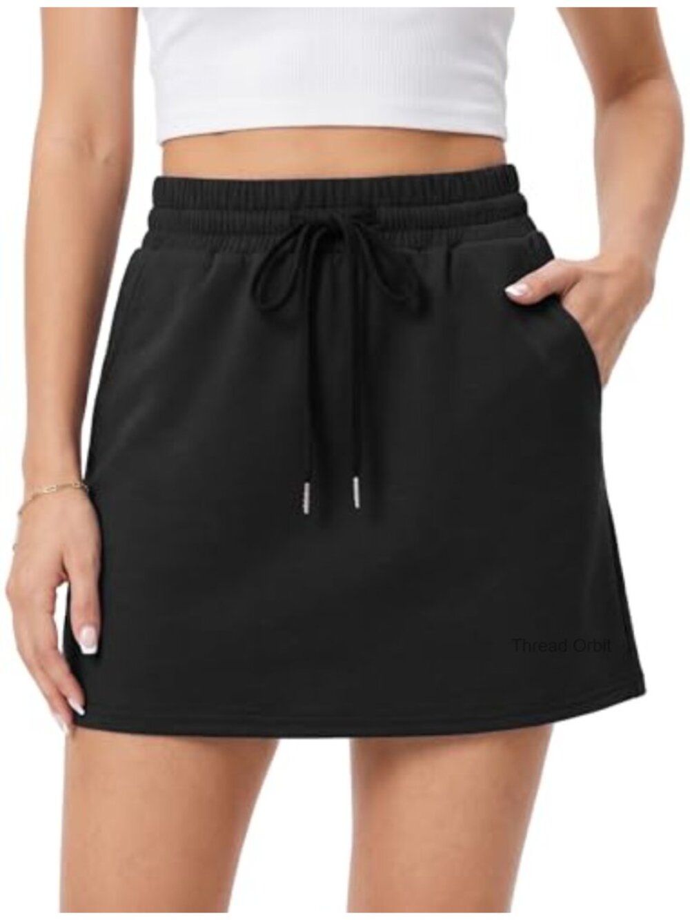 Women's Athletic Skort with Pockets High Waist Tennis Golf Skirt with Built-in